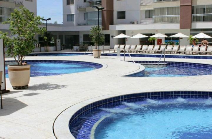 Apartamento No Condominio Casa Da Madeira Em Caldas Novas-Go エクステリア 写真